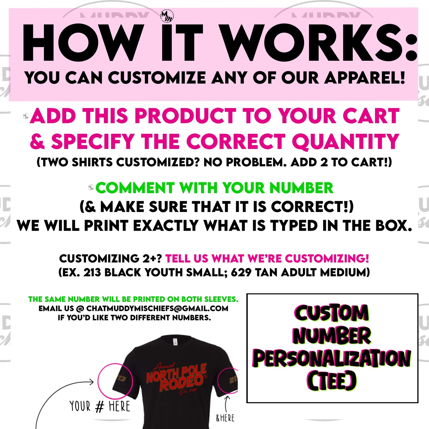 Short Sleeve Number Customization | Sleeve Add-On, Sleeve Personalization