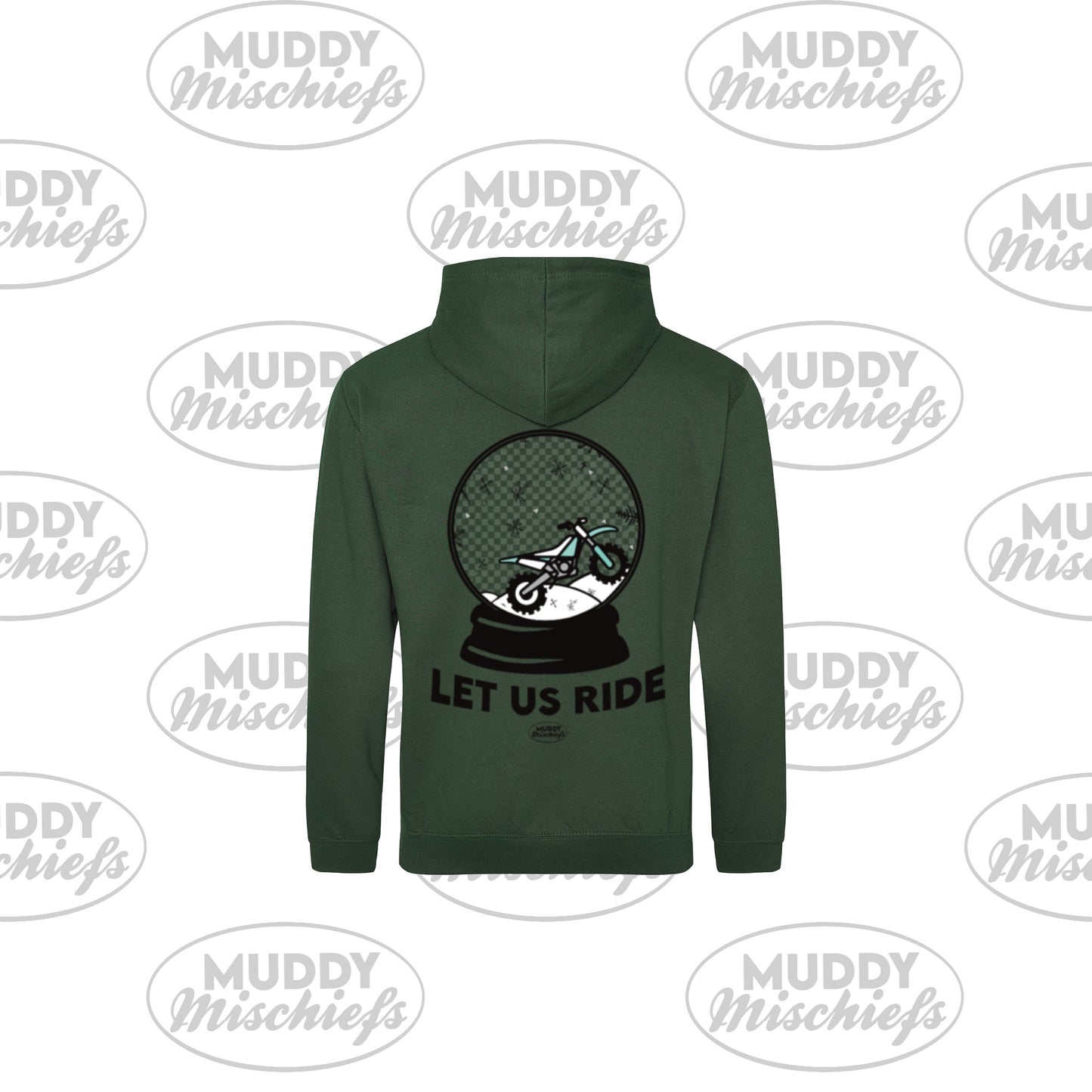 Let us Ride Muddy Snowglobe | Infant/Toddler/Youth/Adult