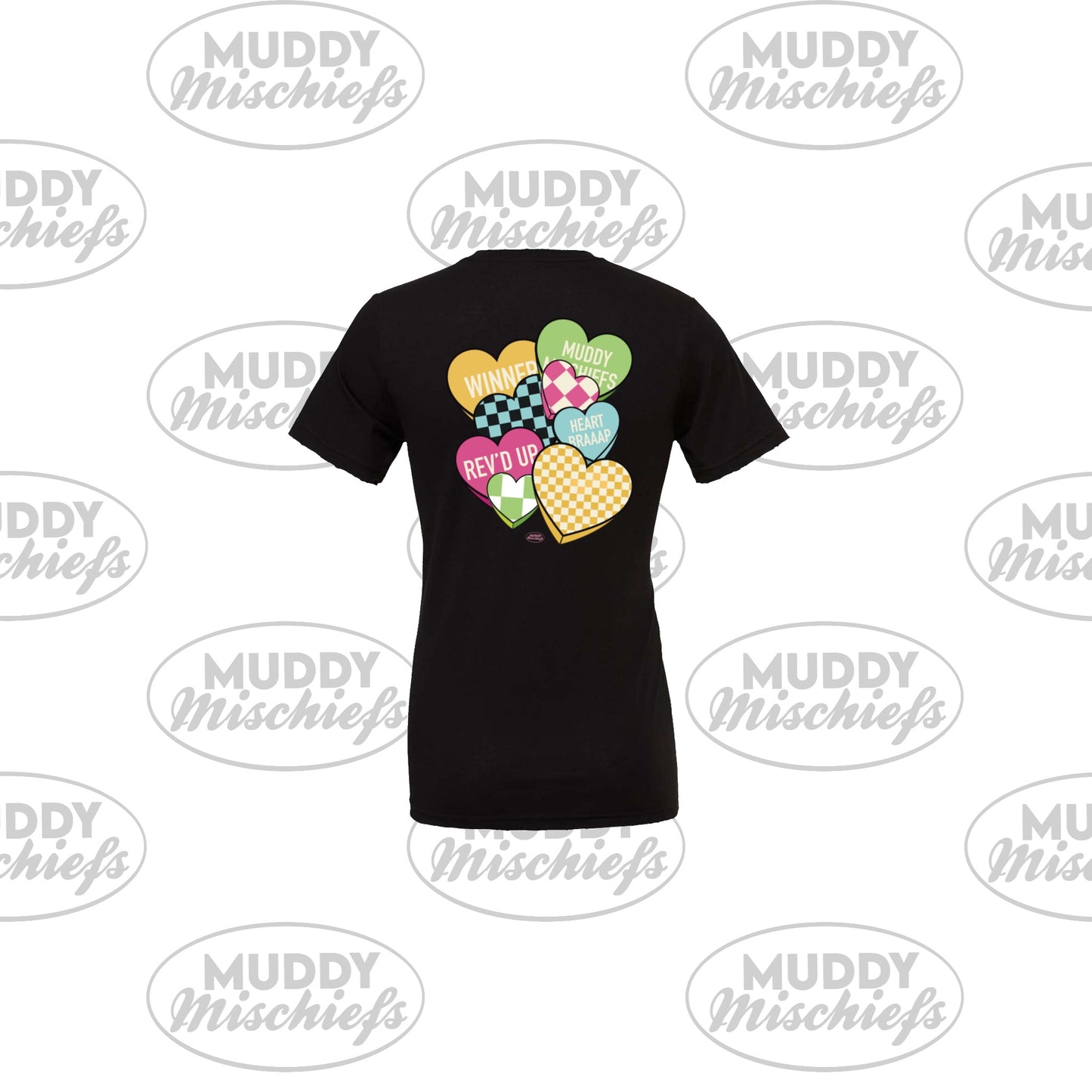 Candy Heart Dirt Bike Talk  | Infant/Toddler/Youth/Adult